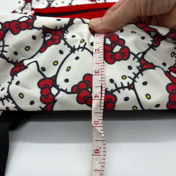 Hello Kitty Bioworld Red, White & Black Backpack NWOT - Picture 5 of 11